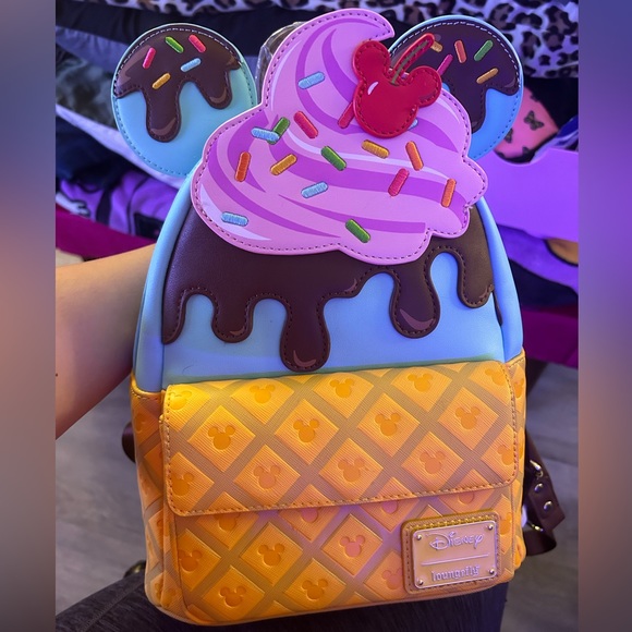 Ice cream Disney Mickey Mouse Loungefly - Picture 1 of 5